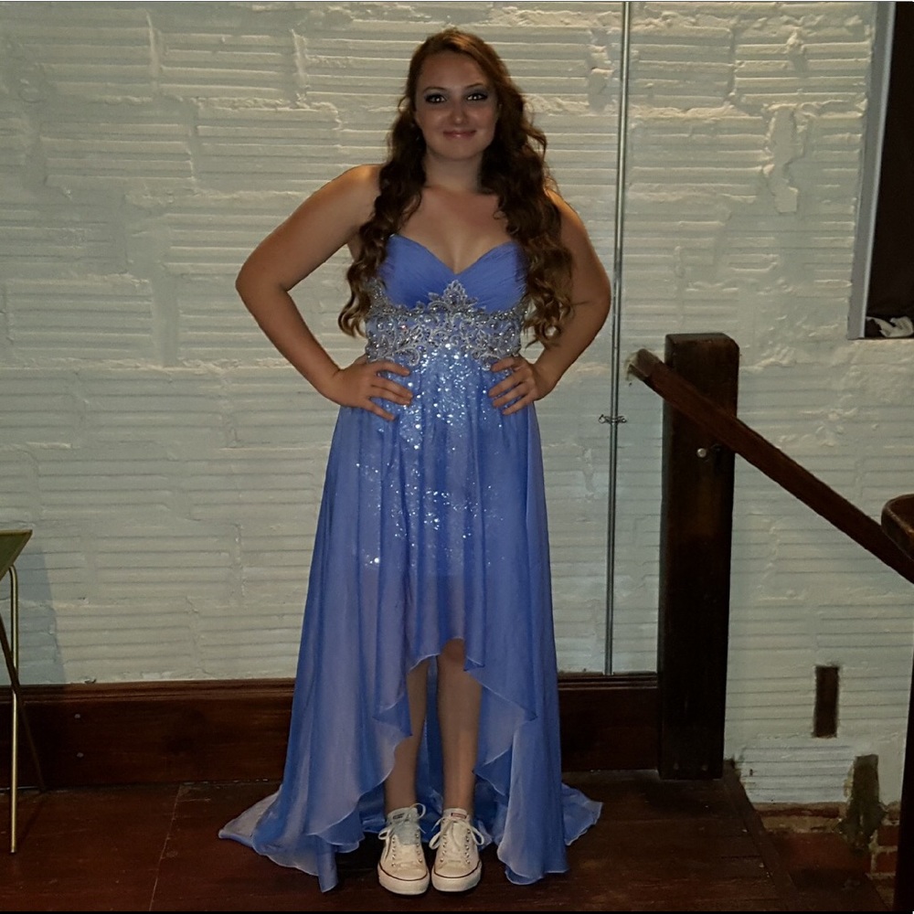 Periwinkle prom / homecoming dress
